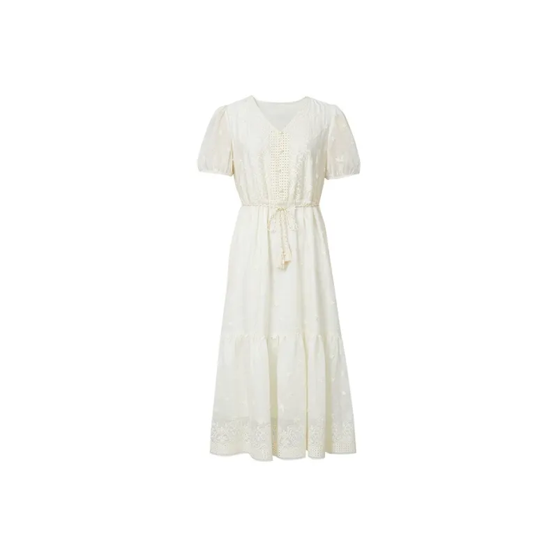 Hopeshow Short Sleeved Dress Women's-0