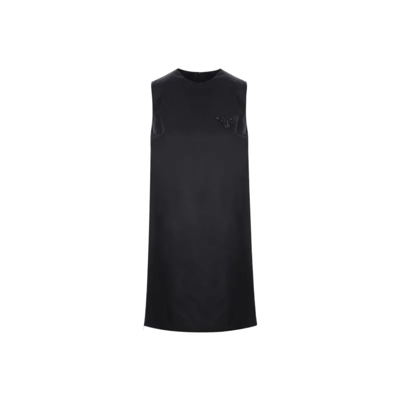 PRADA Sleeveless Dress Women's Black-0