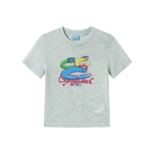 Crying Center T Shirts Women's Light Gray Blue