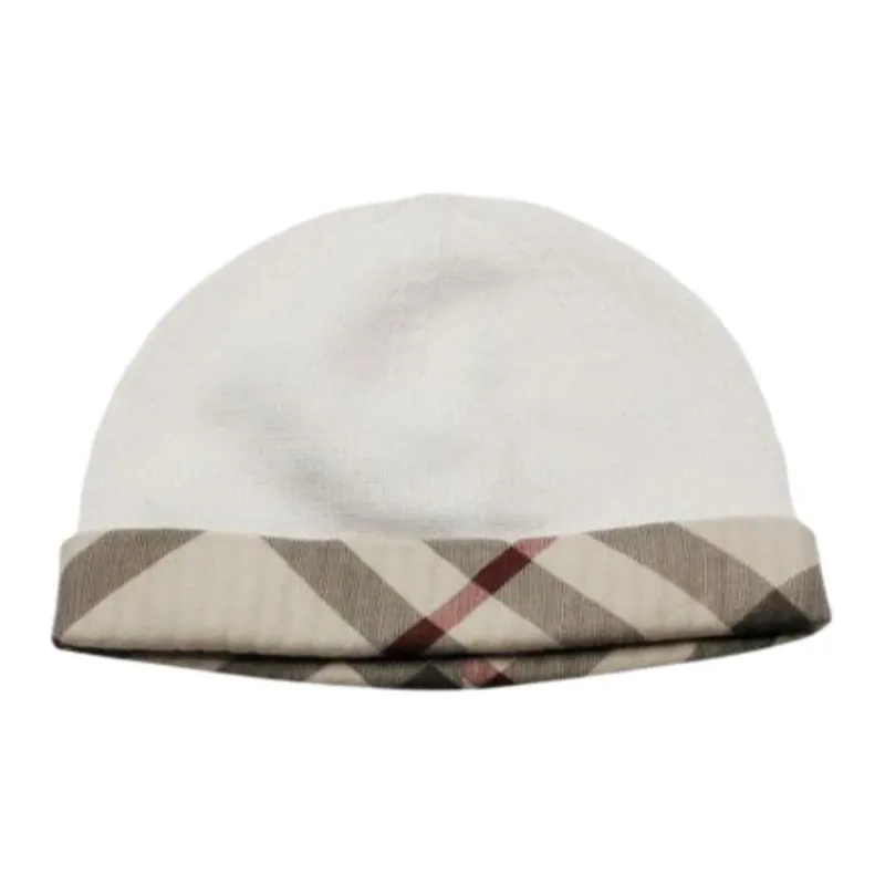 Burberry Checked Cuff Hat-0