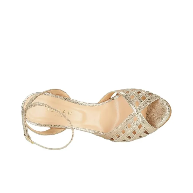 JONAK Donne One Strap Sandals 9cm Women's Gold-5