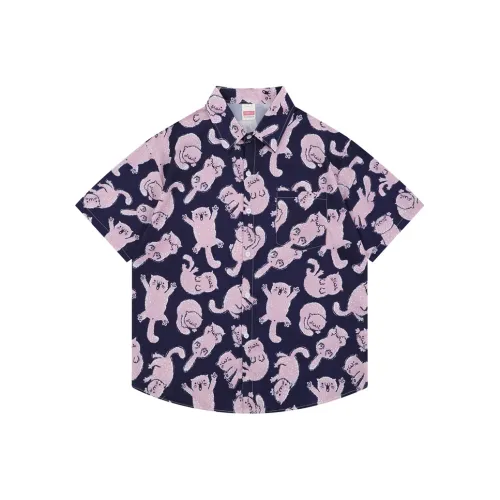 CASAMIA Shirts Unisex Dark Blue