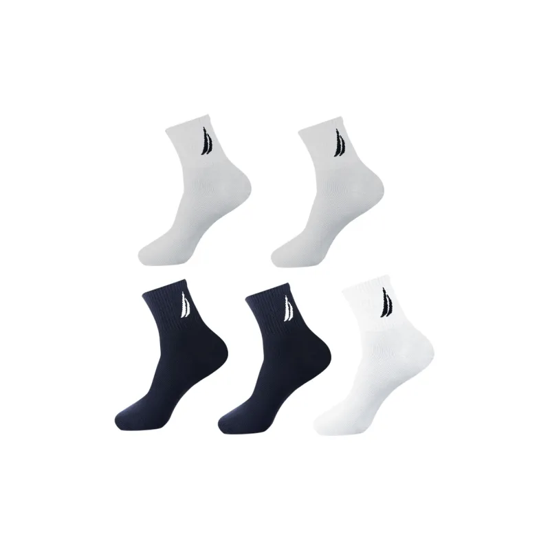 NAUTICA UNDERWEAR Mid Calf Socks Men's 5 Pack-17