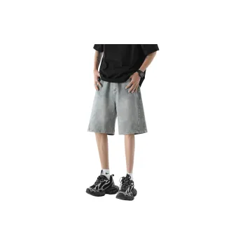 Nuthink Denim Shorts Unisex