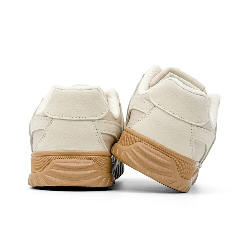 Mengsai Abrasion Resistant Slip Resistant Low Top Casual Shoes Men's Khaki-3