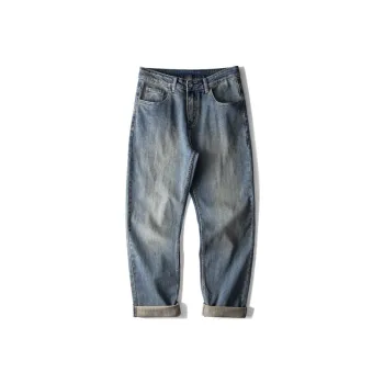 SNOW FLYING Jeans Unisex Navy Blue