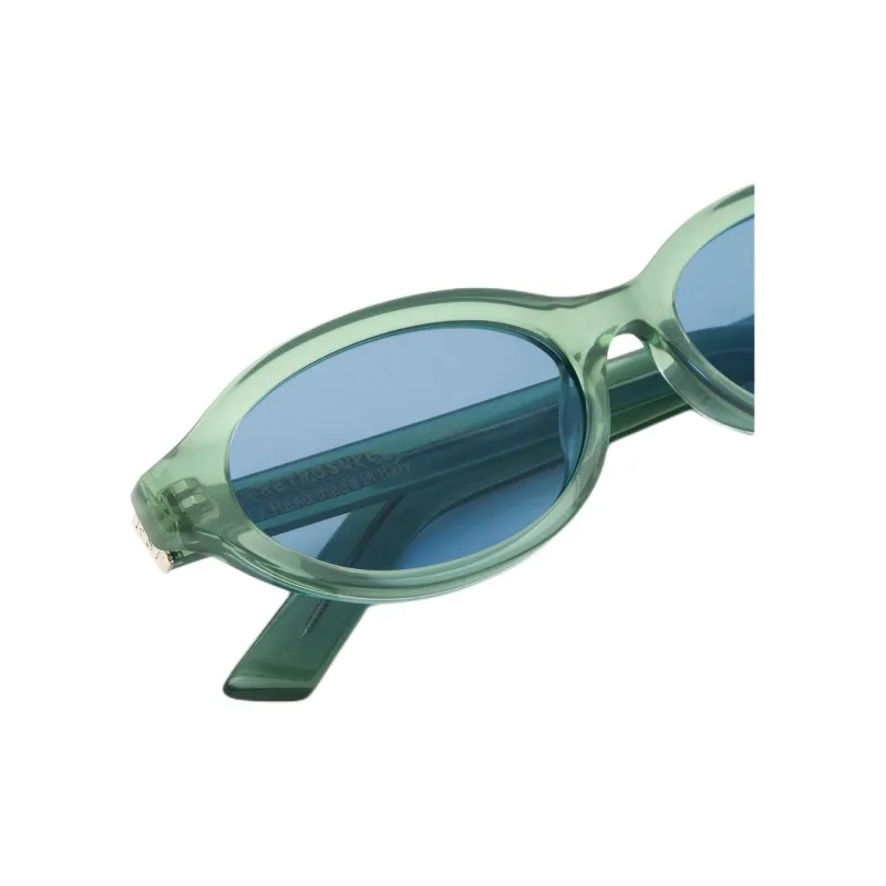 Retrosuperfuture Acetate Nylon Cat Eye Sunglasses Unisex Green-2