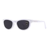 White Frame with Gray Lens