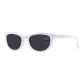 White Frame with Gray Lens