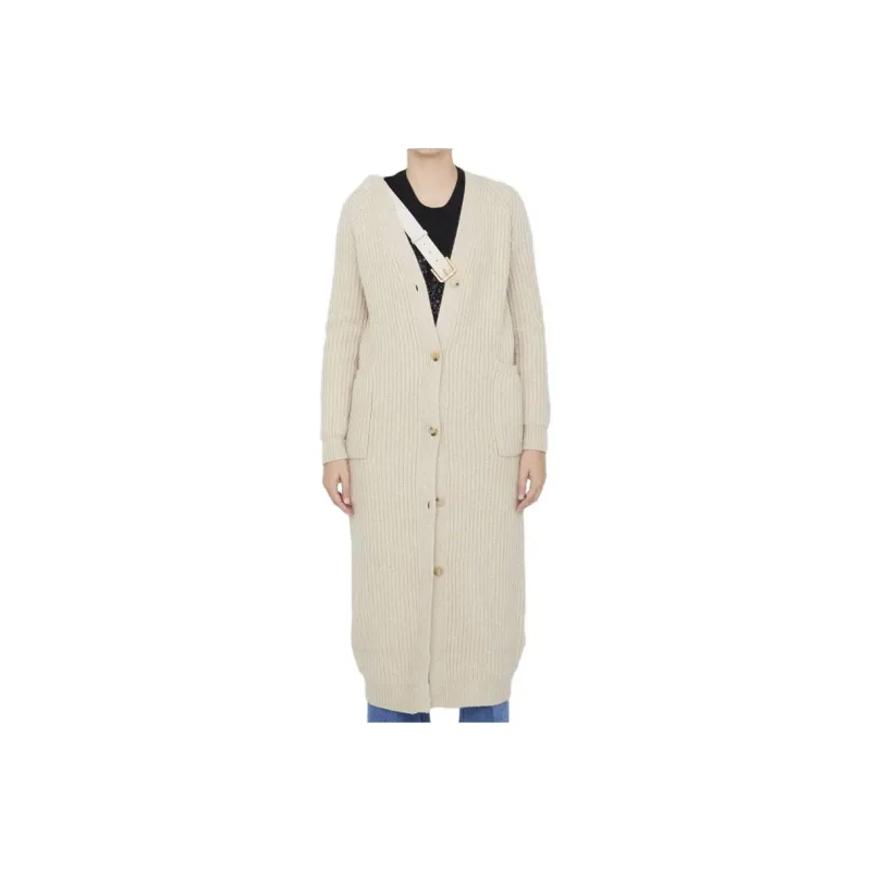 MaxMara Sumatra Buttoned Long Sleeved Cardigan-0