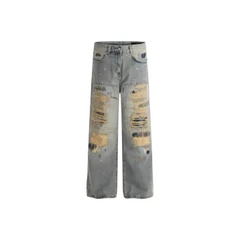 Chisportate Jeans Unisex Blue