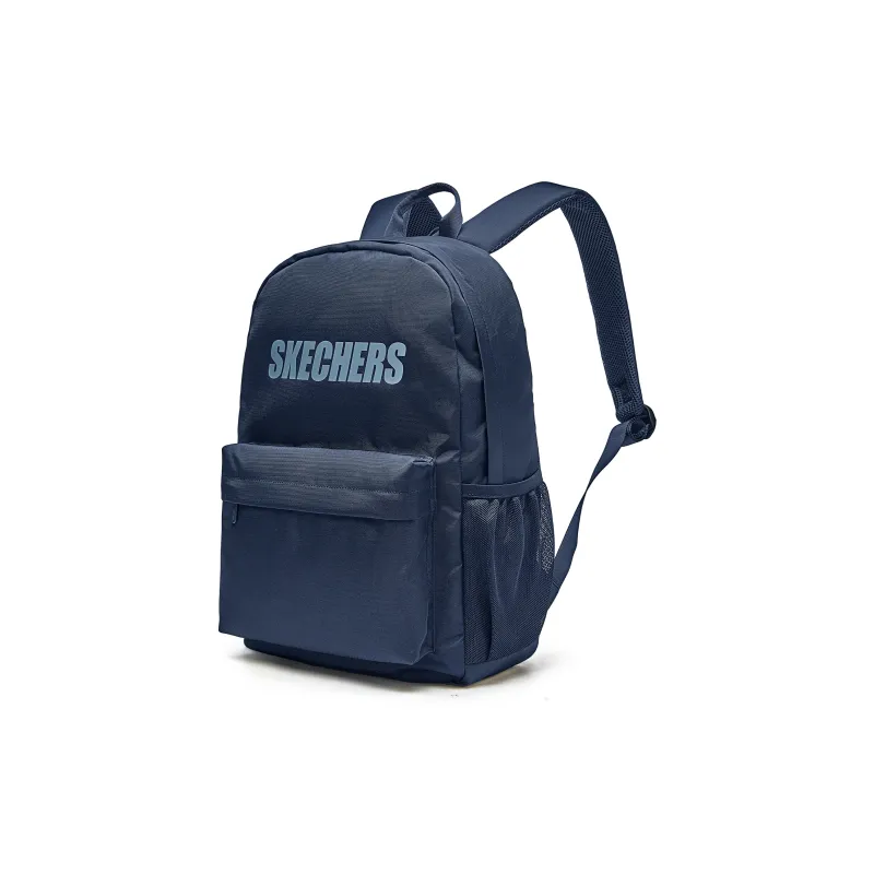 Skechers Fabric Backpack Regular Unisex Navy Blue-1