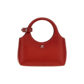 COURREGES Mini Holy Day Leather Bag