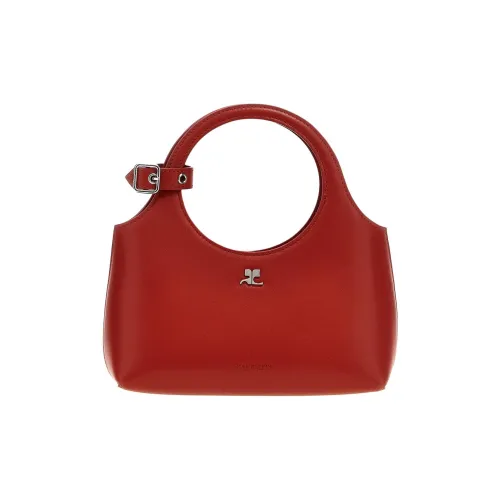 COURREGES Mini Holy Day Leather Bag