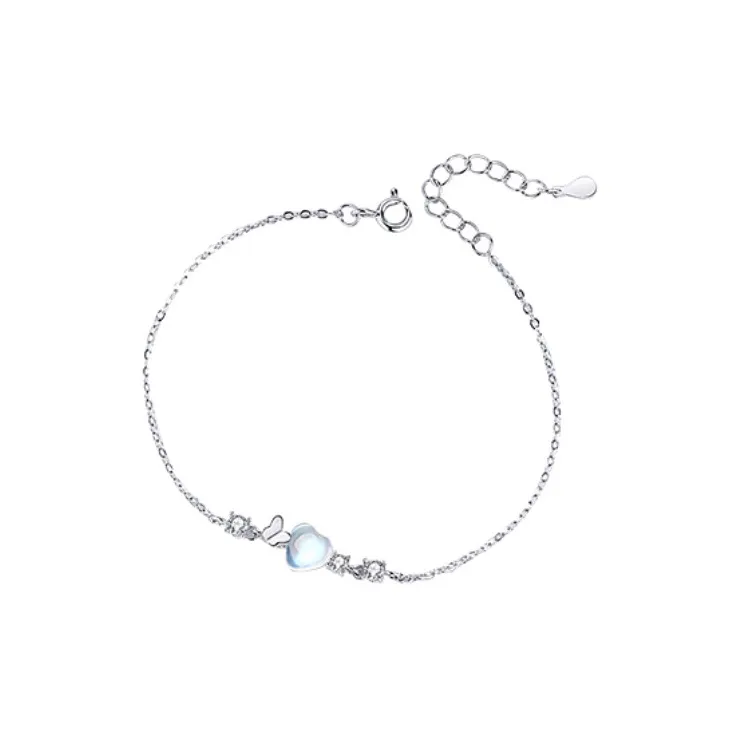 DAWO 925 Sterling Silver Bracelets Women's-0