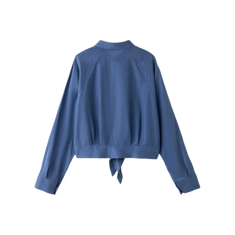 SNOWFORTE Shirts Women's Denim Blue-1