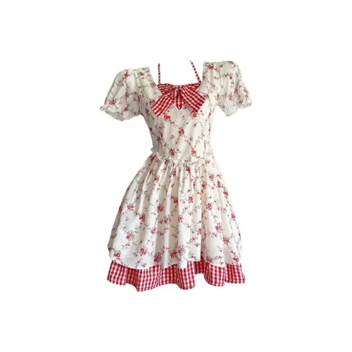 Mu Xiao Xin Short Sleeved Dress Women's