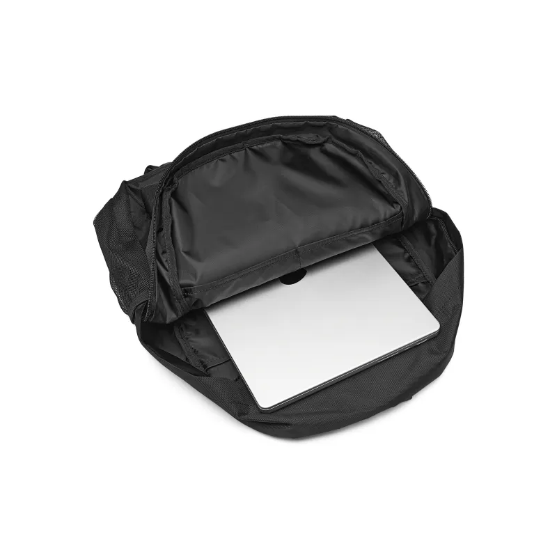 Skechers Fabric Backpack Large Size Unisex Carbon Black-4