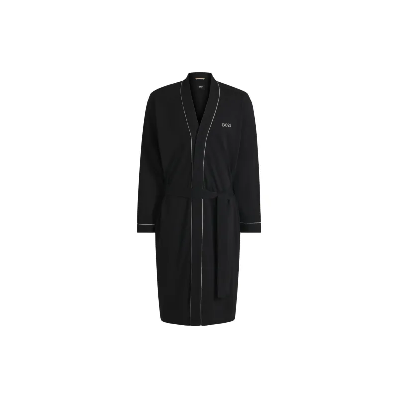 HUGO BOSS Sleep Robe Men's Black-0
