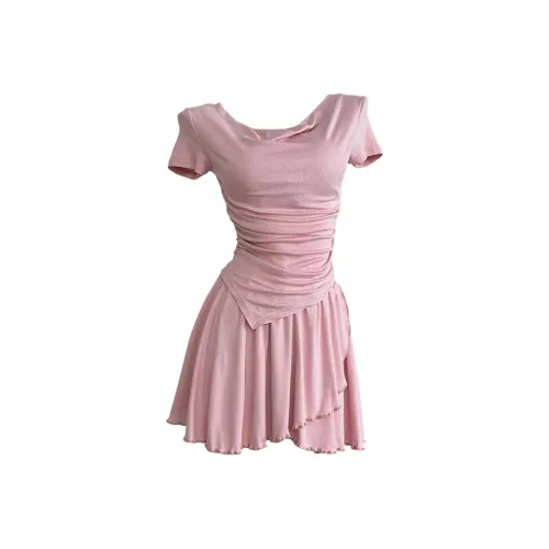 Mu Xiao Xin Two Piece Skirt Sets Women's