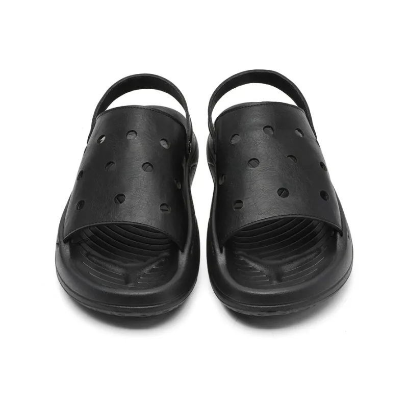 Ignition Beach Sandals Men Black/White-2