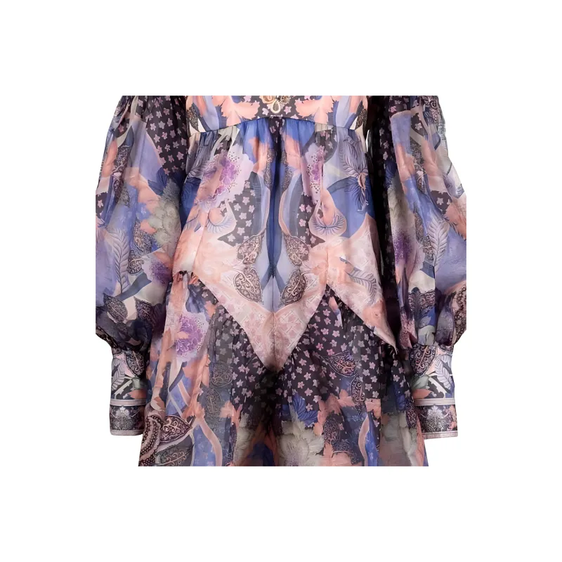 Zimmermann Long Sleeved Dresses Women's Multicolor-4