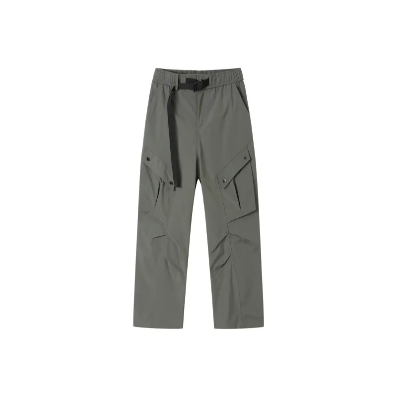 TONYBEAR Casual Pants Men Green-0