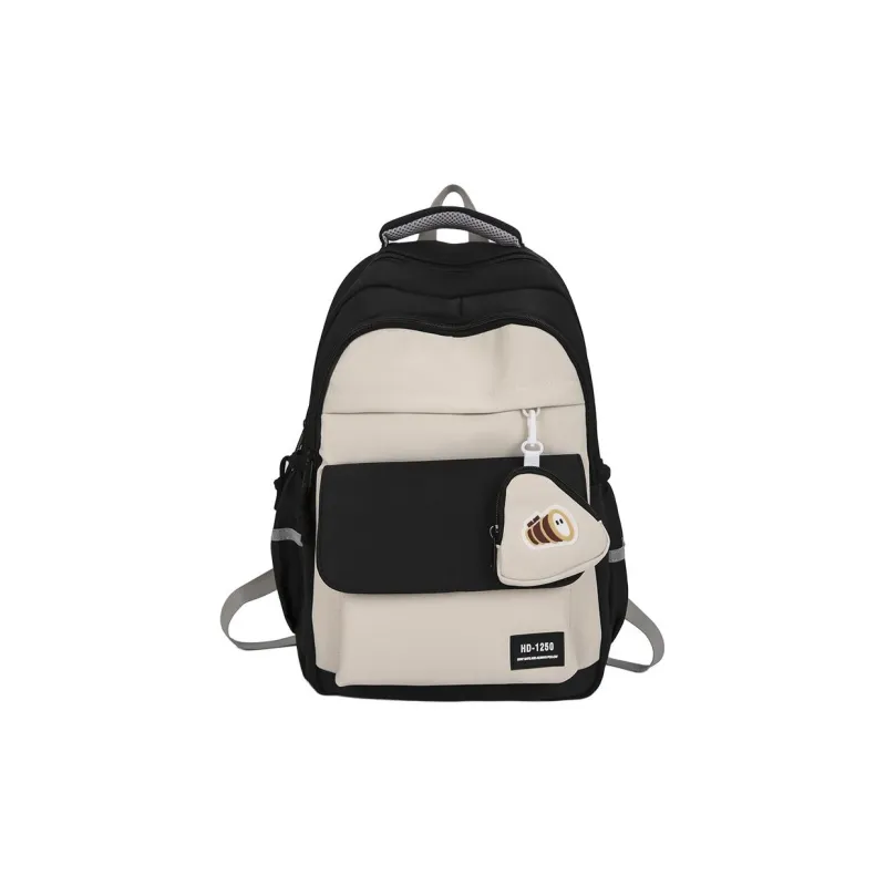 H YXIANG Nylon Backpack Unisex Multicolor-6