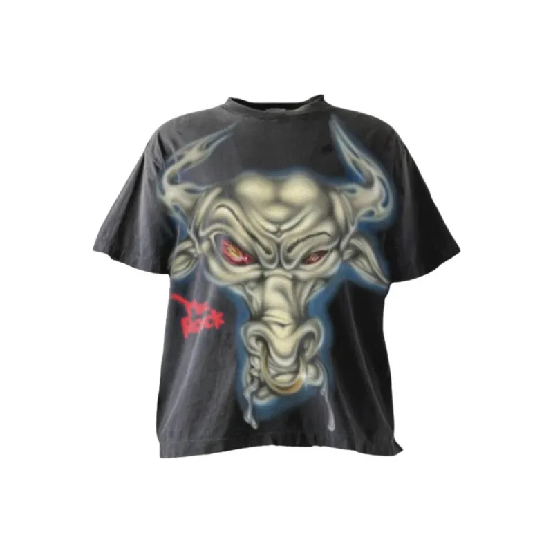 Hellstar X Wwe Brahma Bull T Shirt-0