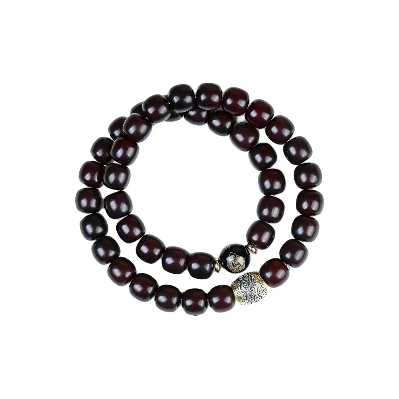Is Here Bodhi Root Bead Chain Unisex-0