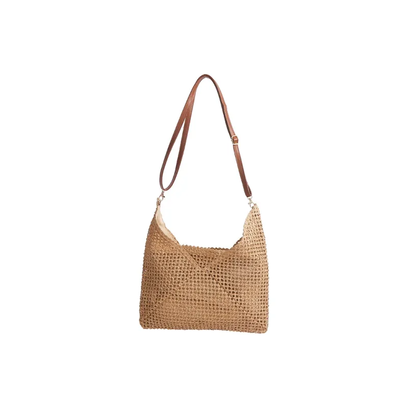 YZUE Woven Shoulder Bag Women's Multicolor-4