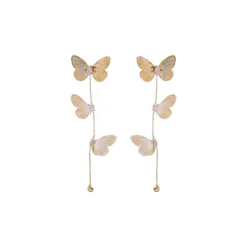 Yiru Copper Alloy Earrings Women's