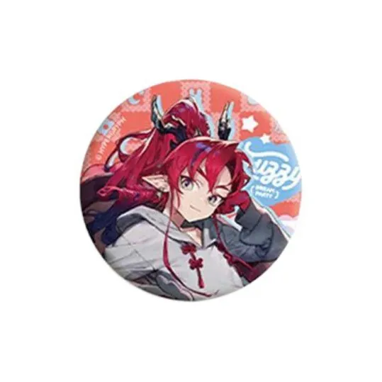 MINISO x Arknights Amiya, Aqua Moon 'Velvet Dream Fantasy Conference' Collaboration Product Illustrated Guide Badges-5