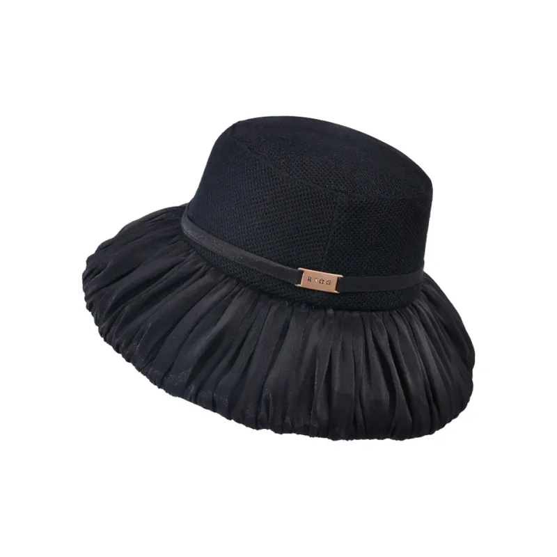 Cgediao Cotton Linen Blend Bucket Hats Women's-12