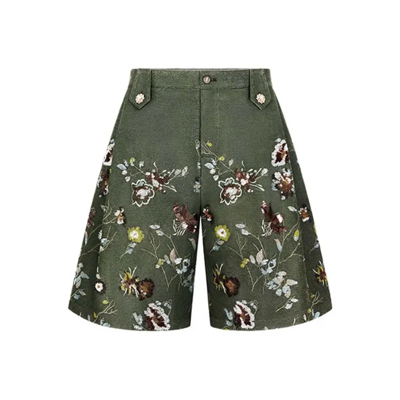VALLEYOUTH Shorts Unisex Pine Green-0
