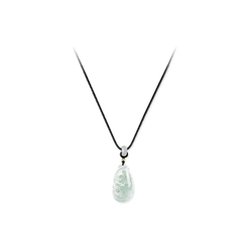 JUICY GRAPE African Emerald Jade Necklaces Unisex-0