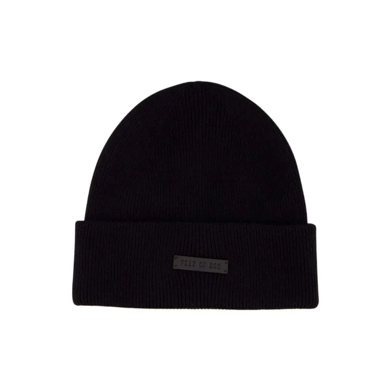 Fear Of God Cashmere Beanies Men's Black-0
