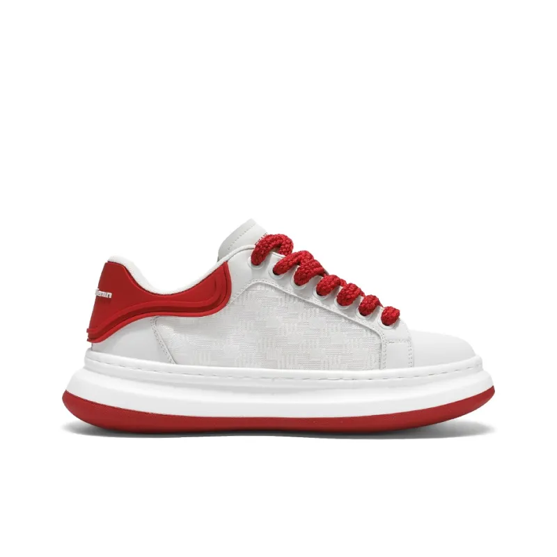 AD Slip Resistant Height Increasing Low Top Skateboard Shoes Men's-11