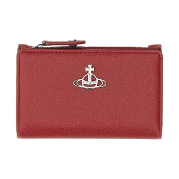 Vivienne Westwood Recycled Polyurethane Wallet Women's Red