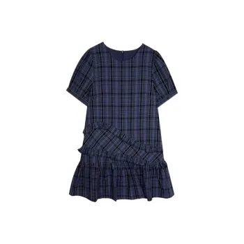 ABCMININ Short Sleeved Dress Women's