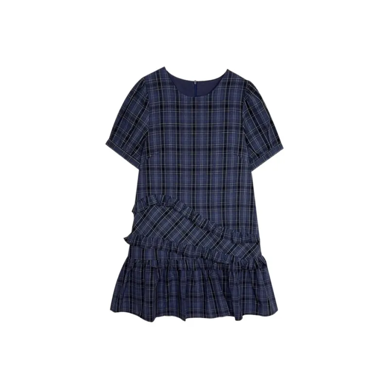 ABCMININ Short Sleeved Dress Women's-0
