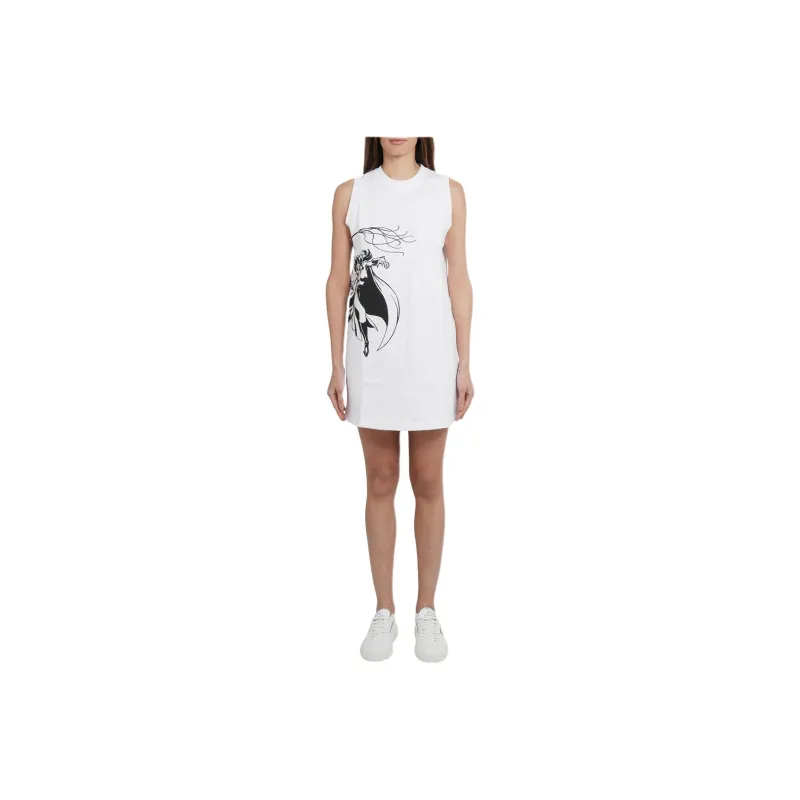 Dc Comics X Lanvin Sleeveless Dresses Women's White-0