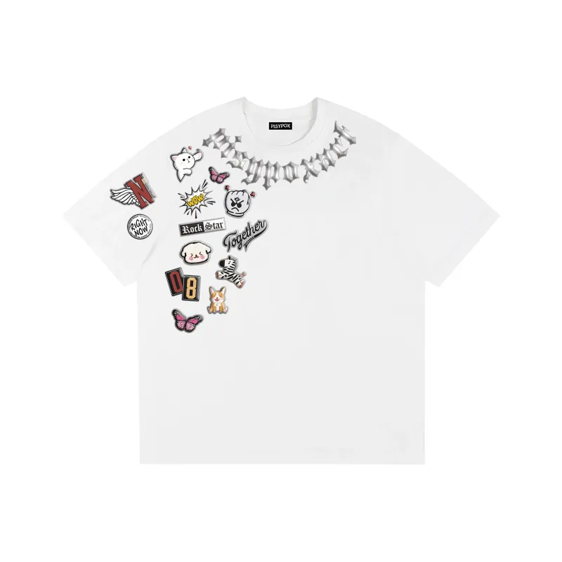 PISYPOX T Shirts Unisex-8