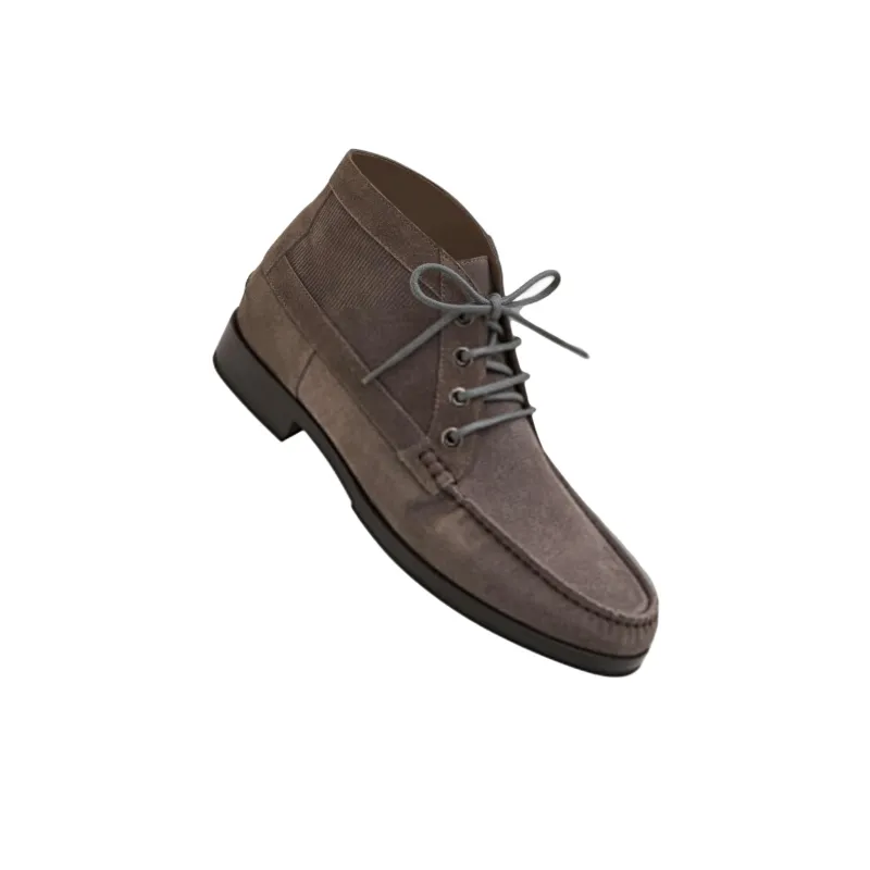 MANOLO BLAHNIK RHINEBECK Casual Shoes Men's Gray-3