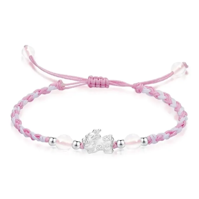 LUCA Sterling Silver Bracelets Unisex-13