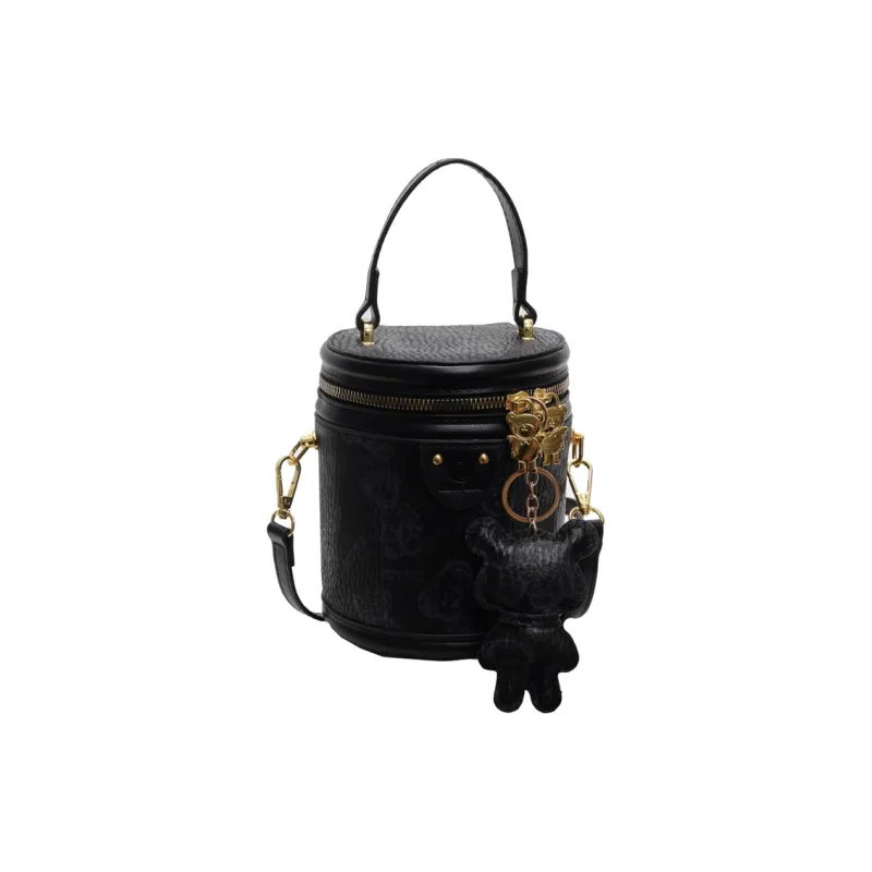 Yalu PU Shoulder Bag, Crossbody Bag, Handbag Women's Black/Ecru/Brown/Pink-1