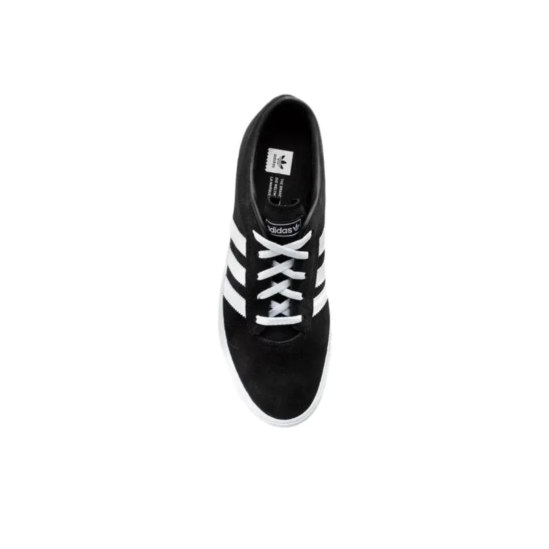 Adidas Originals Anti Slip Wear Resistant Low Top Skateboard Shoes Women's Black White-2