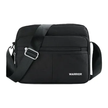 Warrior Oxford Shoulder Bag Unisex Black
