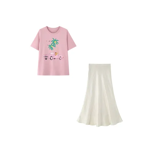 PLANE DRIFT Two Piece Skirt Sets Women's