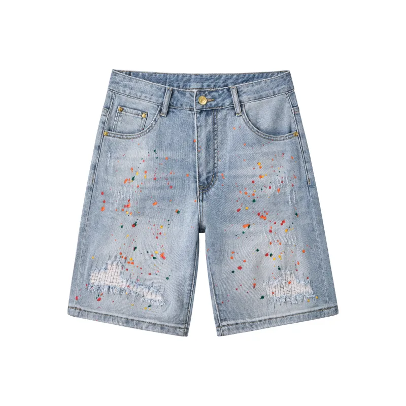 Maserati Denim Shorts Unisex-13